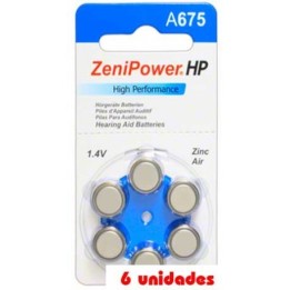 Powerone P675 IMPLANT PLUS - Venta de pilas implante coclear