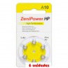 Pack 60 pilas ZeniPower A10 Hearing Aid