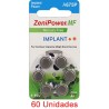 ZeniPower A675P - 60 uds. Implante coclear